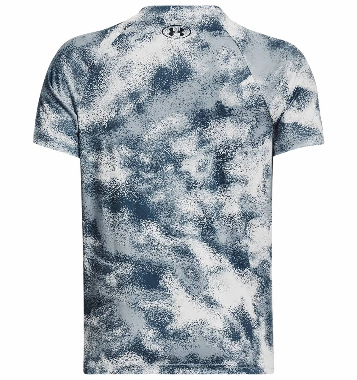 Under Armour Boys' UA Tech Big Logo Printed Short Sleeve