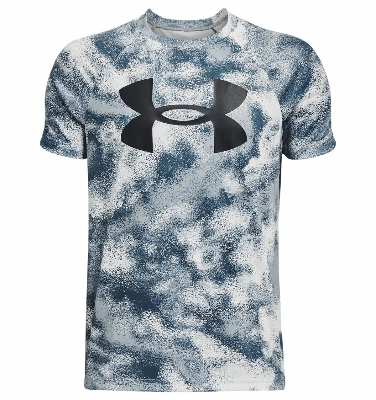 Under Armour Boys' UA Tech Big Logo Printed Short Sleeve