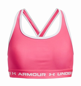 Under Armour Girls' Crossback Sports Bra