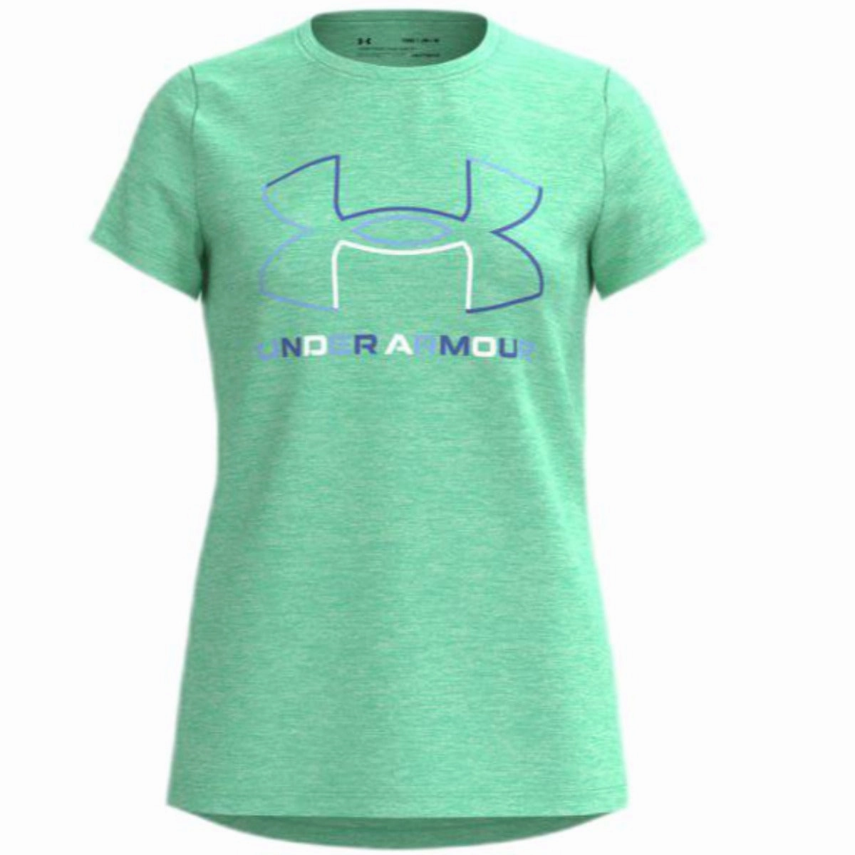 Under Armour Girls' Tech Big Logo Twist Short Sleeve Tee