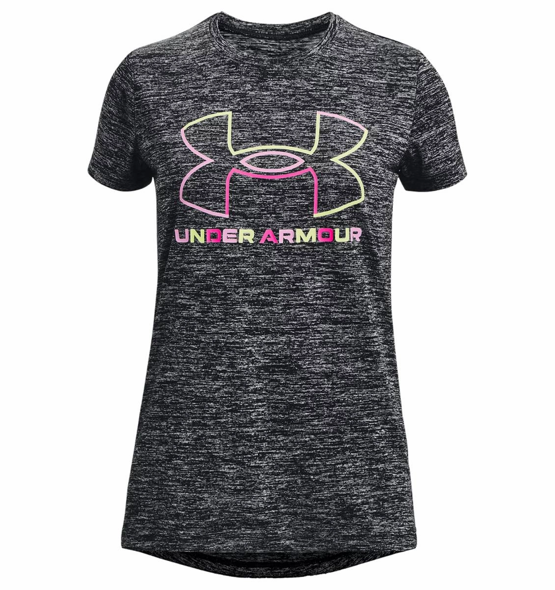 Under Armour Girls' Tech Big Logo Twist Short Sleeve Tee