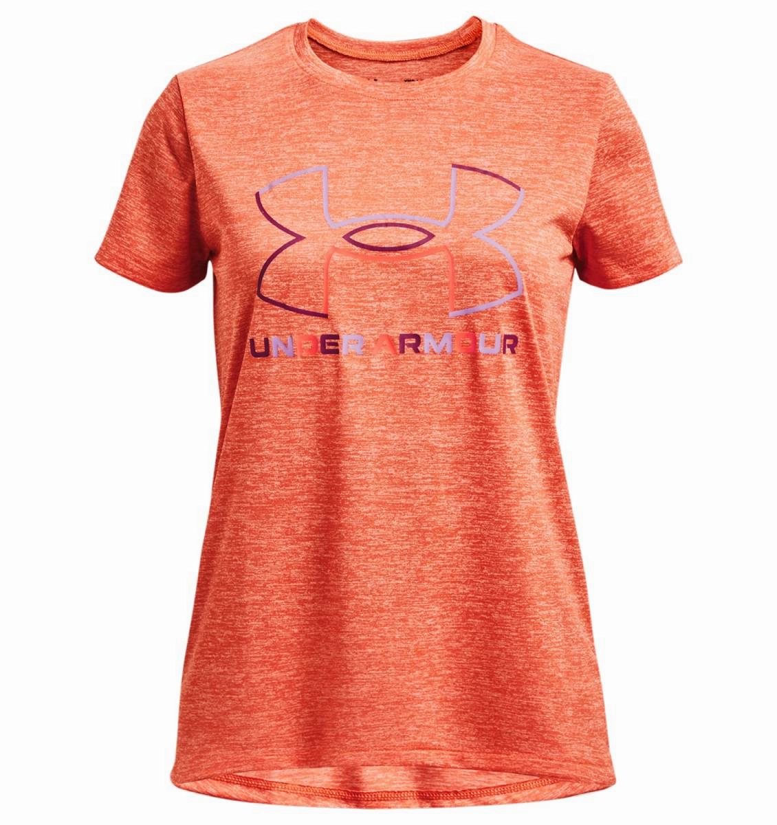 Under Armour Girls' Tech Big Logo Twist Short Sleeve Tee