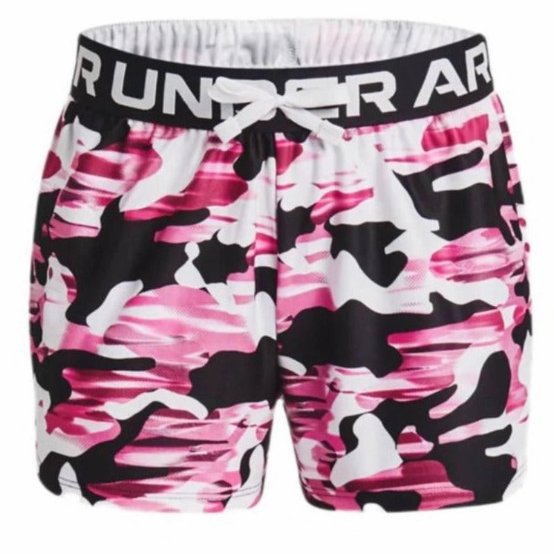 Under Armour Girls' UA Play Up Printed Shorts