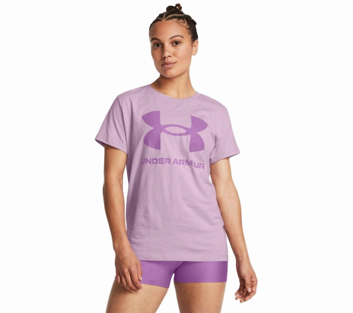 Under Armour Women's Sportstyle Logo Short Sleeve Shirt