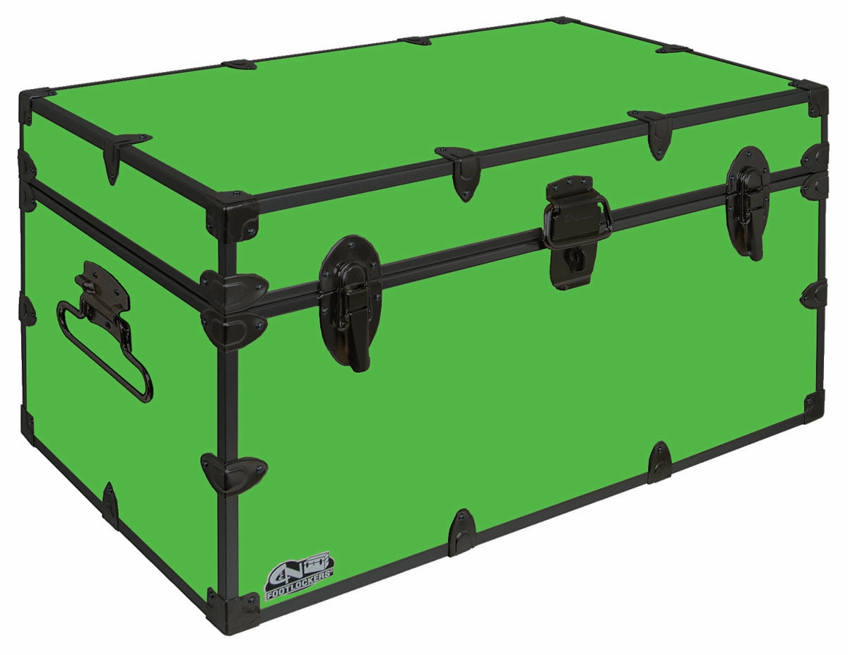 UnderGrad Steel Footlocker Trunk 32x18x16.5"
