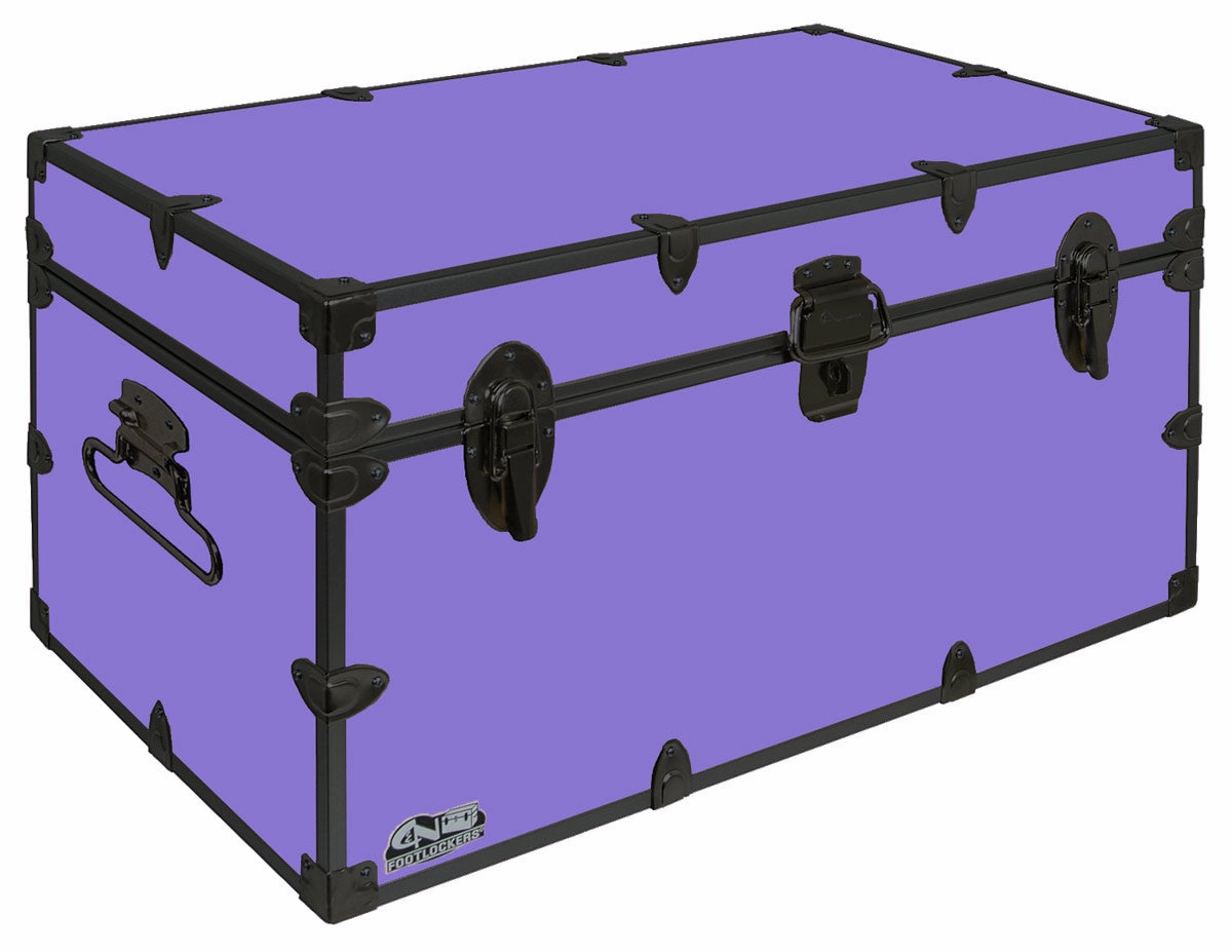 UnderGrad Steel Footlocker Trunk 32x18x16.5"