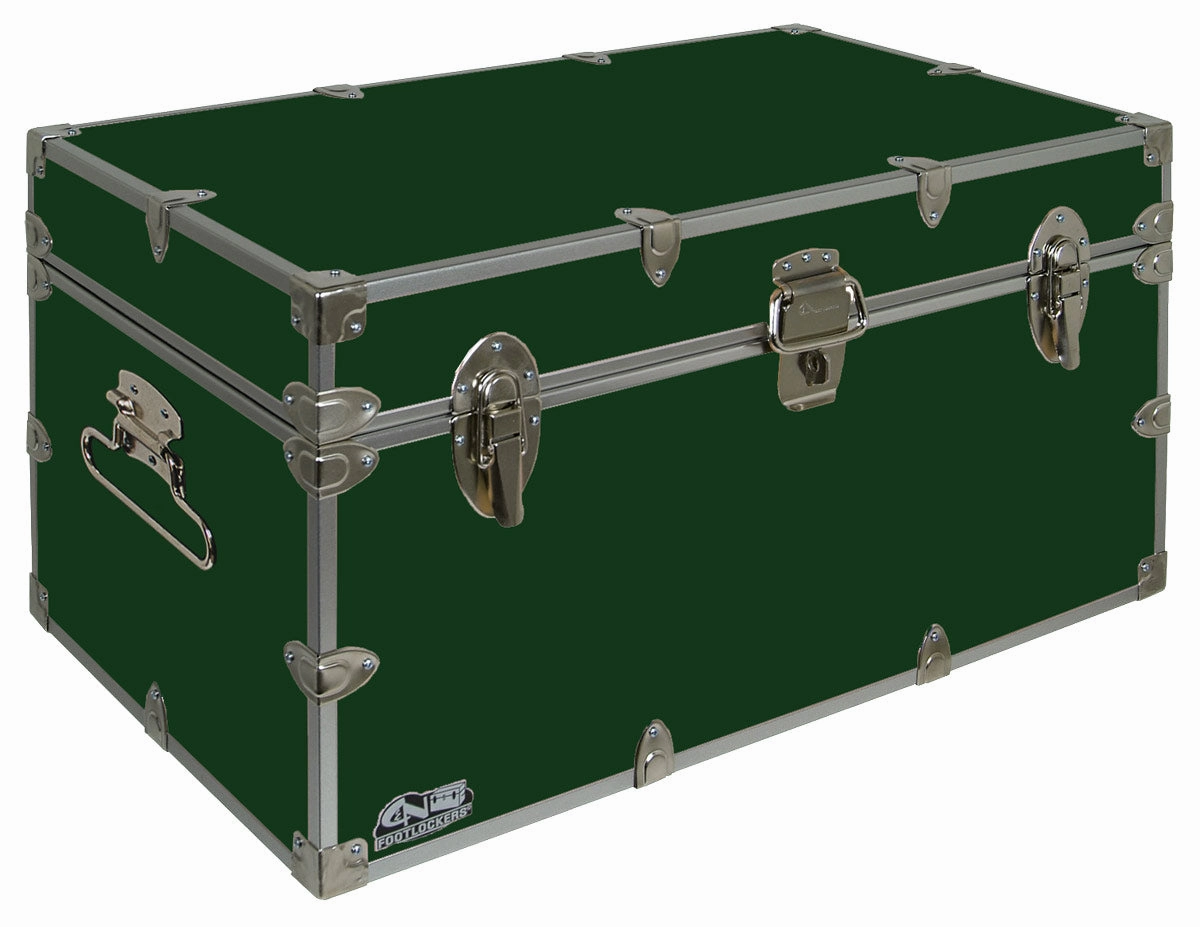 UnderGrad Steel Footlocker Trunk 32x18x16.5"
