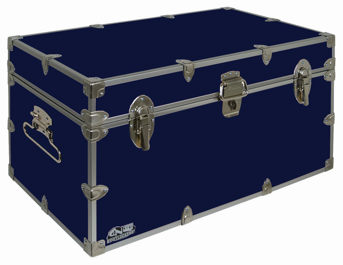 UnderGrad Steel Footlocker Trunk 32x18x16.5"