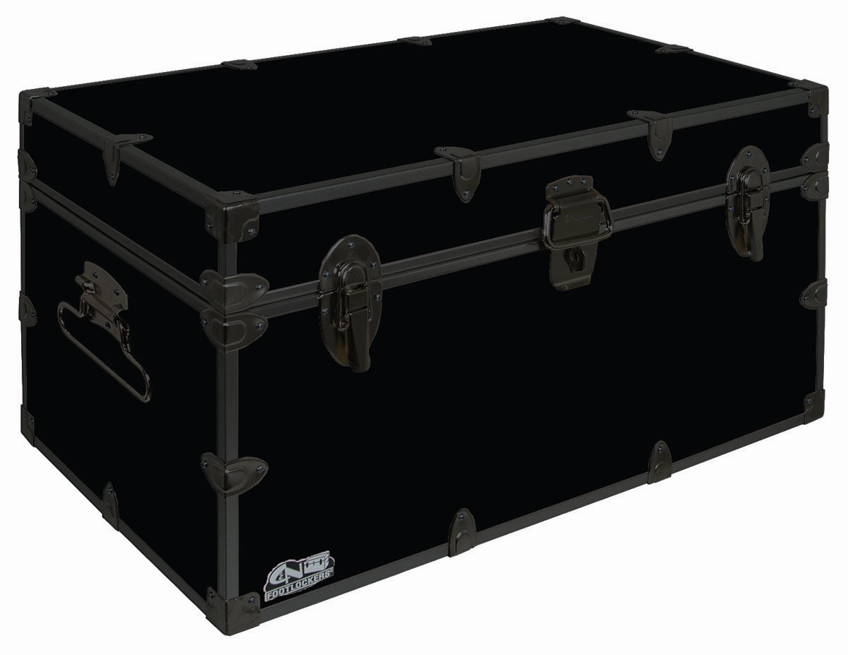 UnderGrad Steel Footlocker Trunk 32x18x16.5"