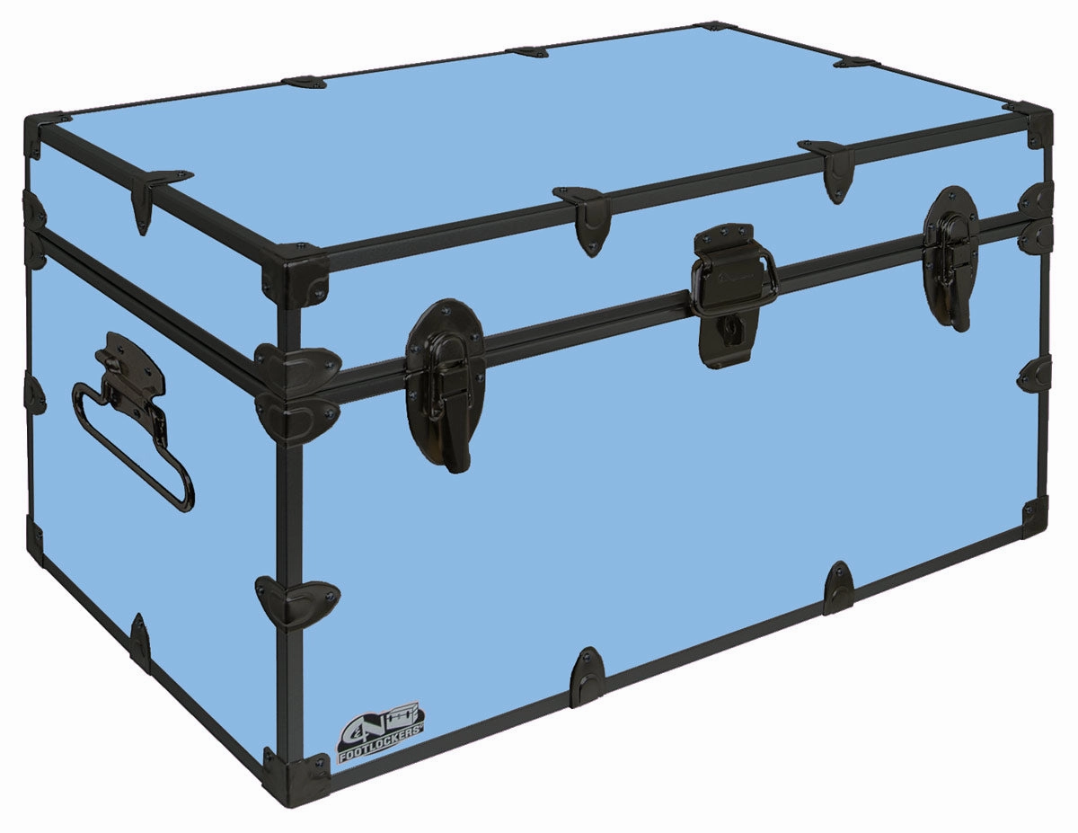 UnderGrad Steel Footlocker Trunk 32x18x16.5"