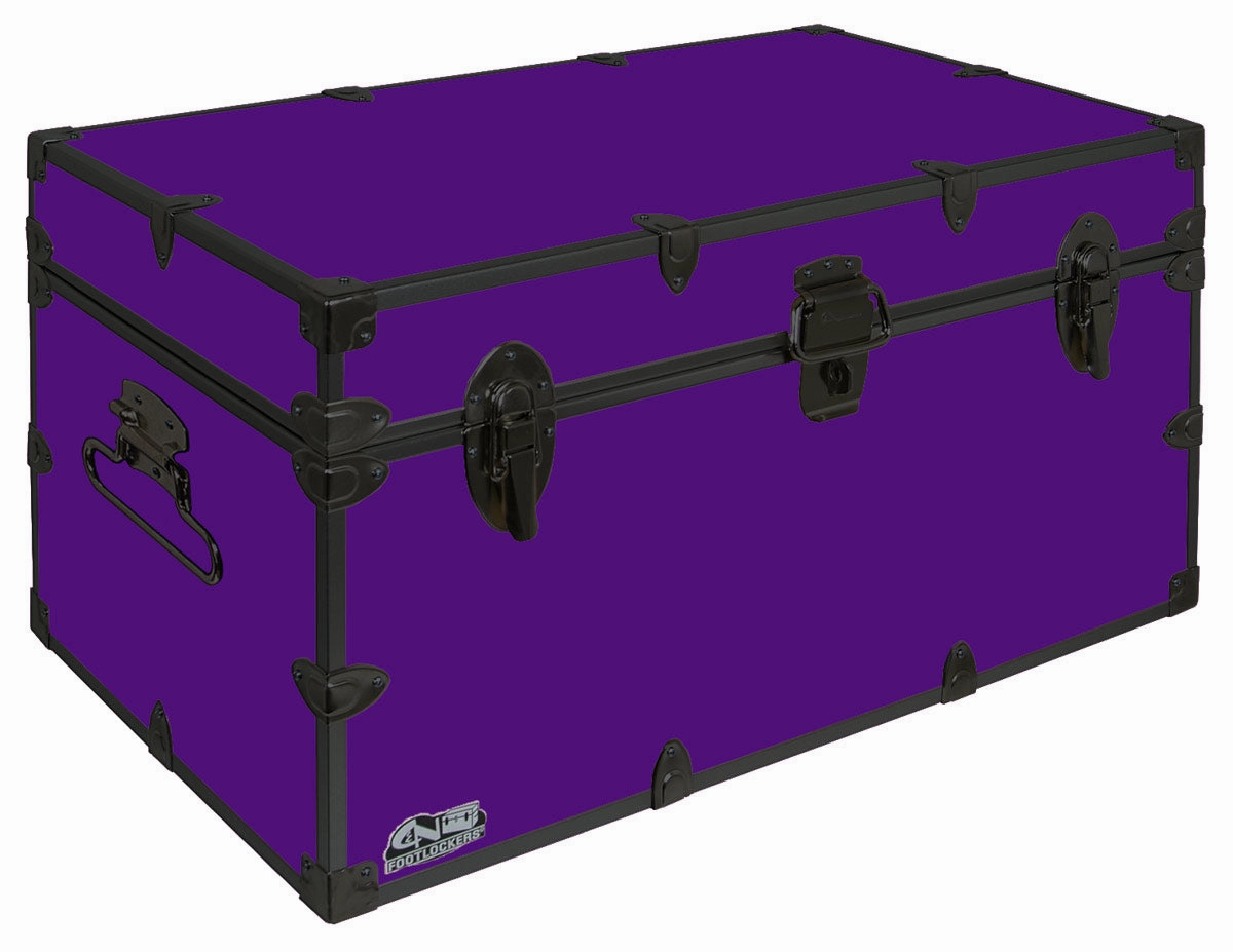 UnderGrad Steel Footlocker Trunk 32x18x16.5"