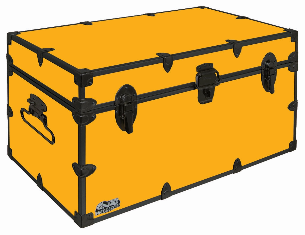 UnderGrad Steel Footlocker Trunk 32x18x16.5"