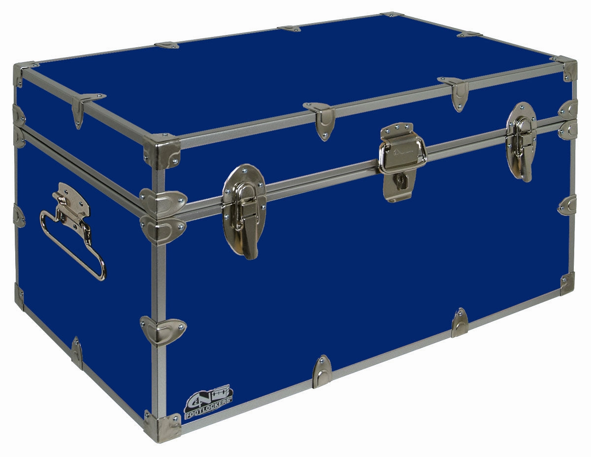 UnderGrad Steel Footlocker Trunk 32x18x16.5"