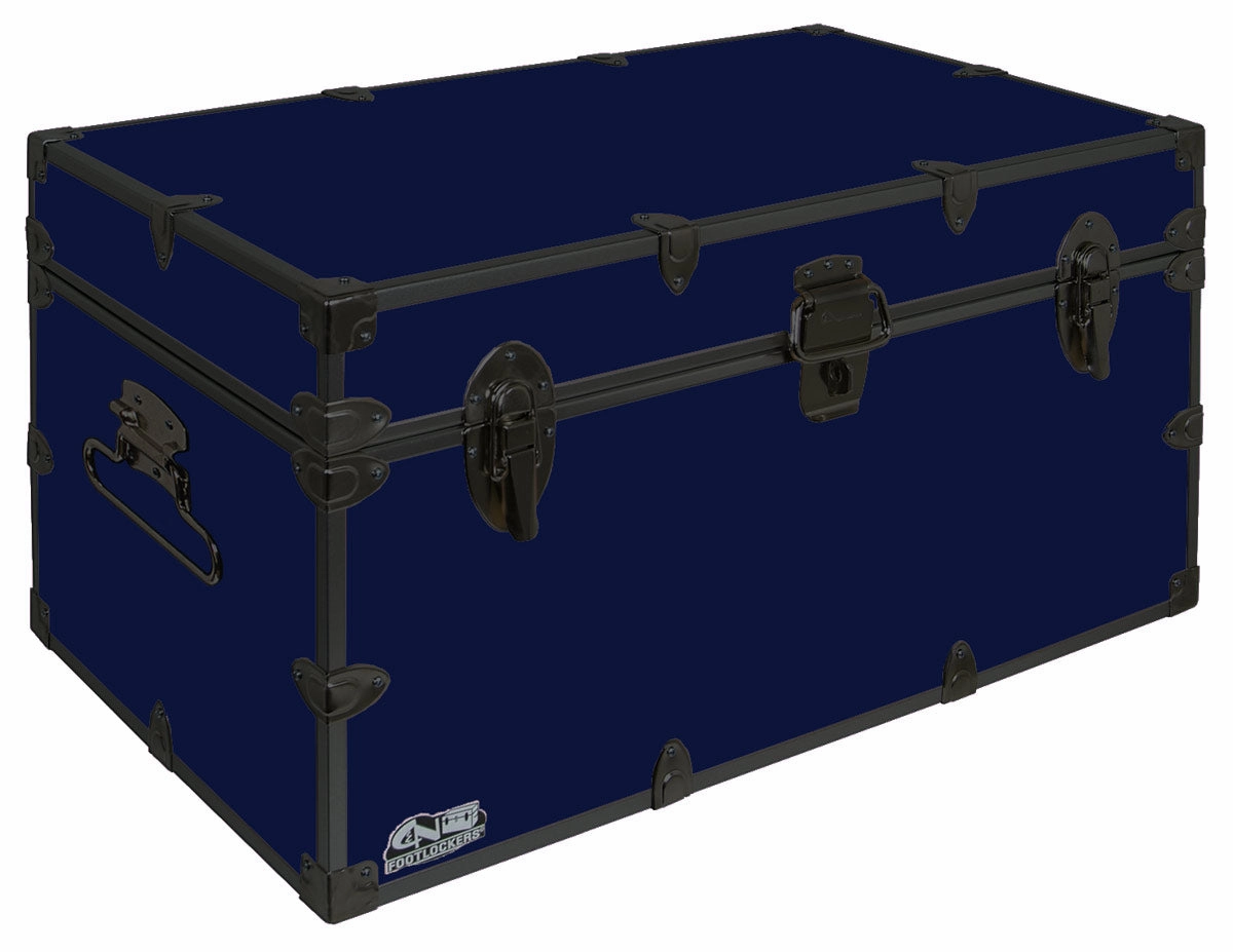 UnderGrad Steel Footlocker Trunk 32x18x16.5"