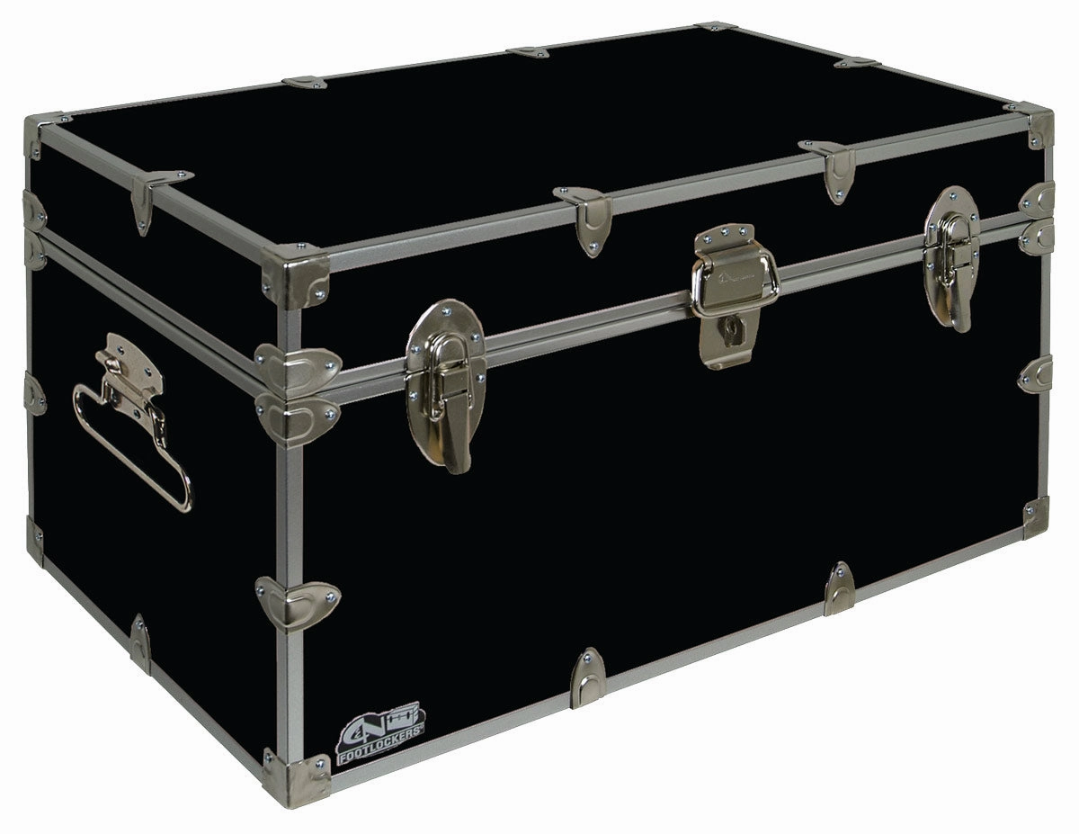 UnderGrad Steel Footlocker Trunk 32x18x16.5"