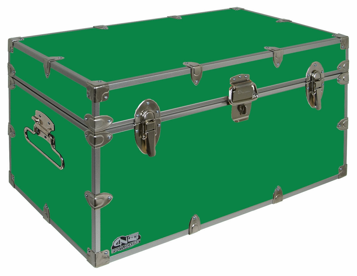 UnderGrad Steel Footlocker Trunk 32x18x16.5"