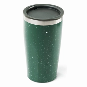 Vacuum Tumbler 16 oz - Green Speckle