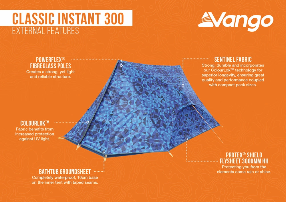 Vango Classic Instant 300 Tent