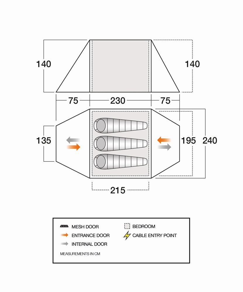 Vango Classic Instant 300 Tent