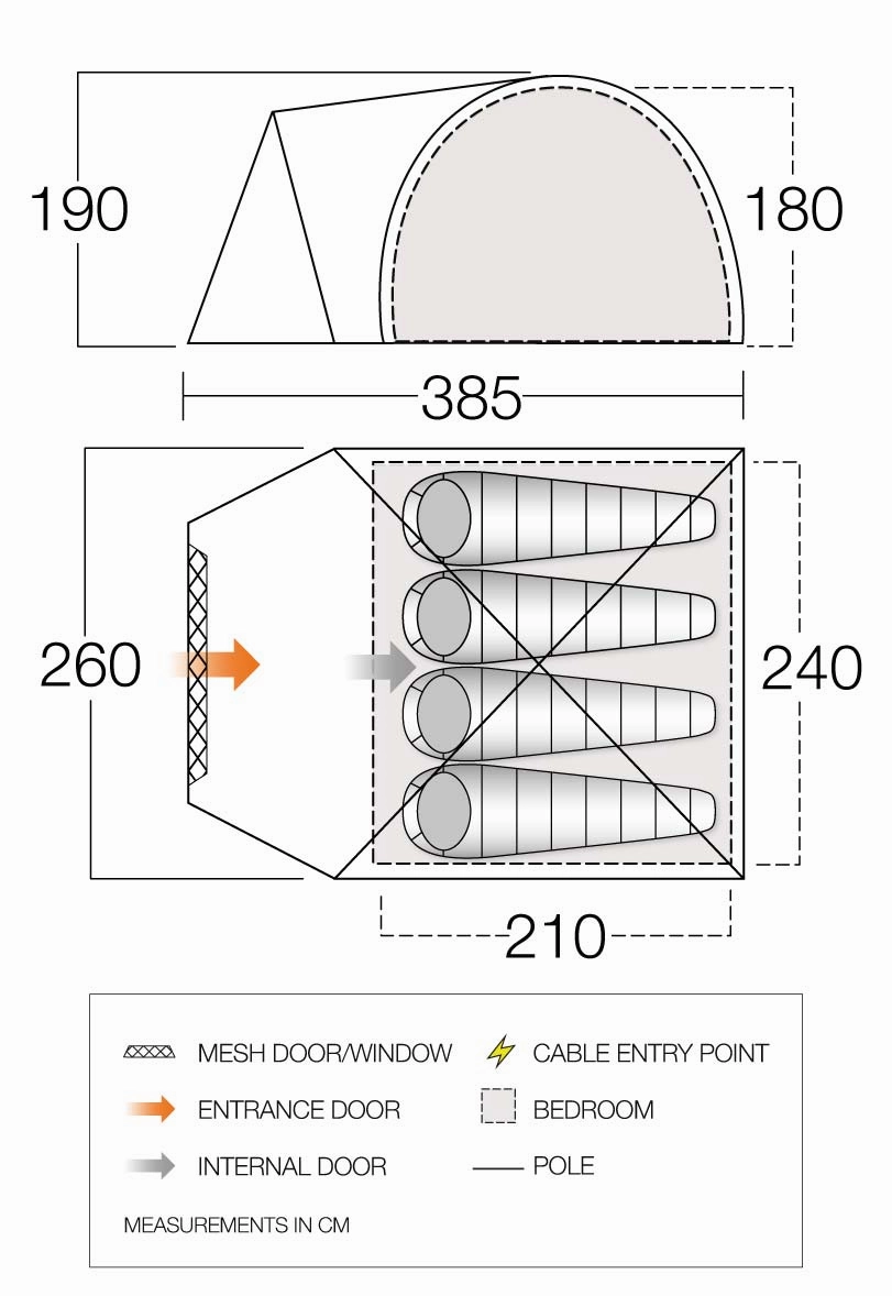 Vango Cragmor 400 Tent