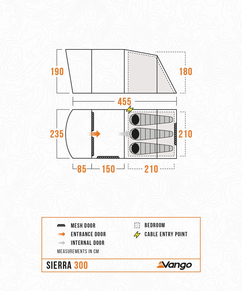 Vango Sierra 300 Poled Tent 2025