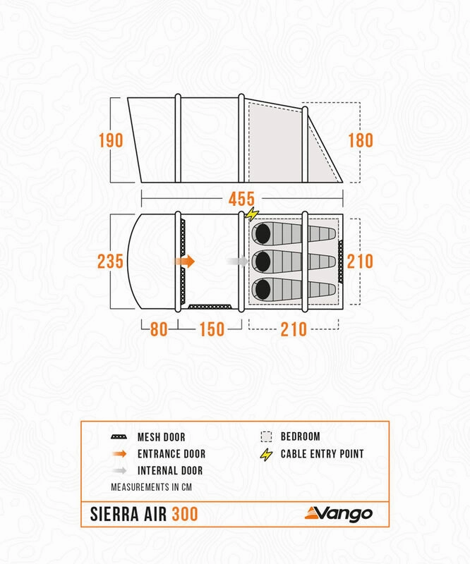 Vango Sierra Air 300 Tent