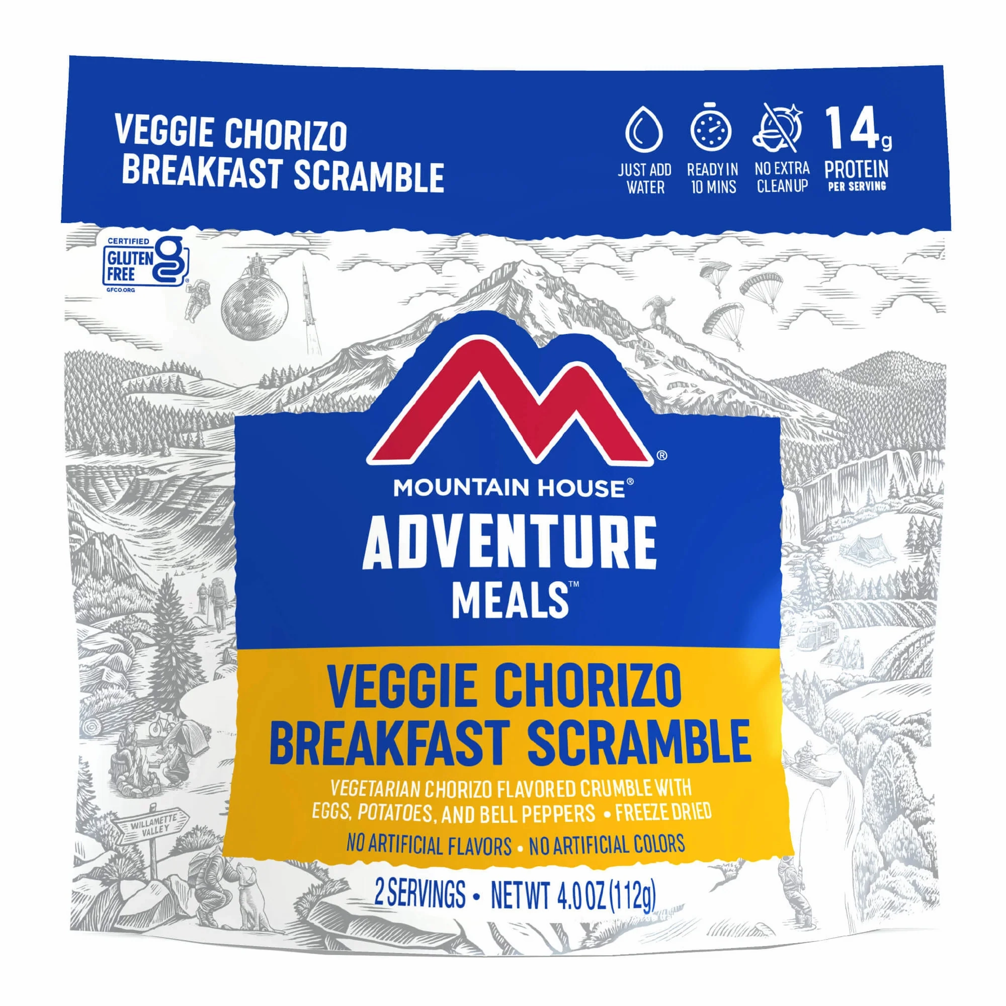 Veggie Chorizo Breakfast Scramble