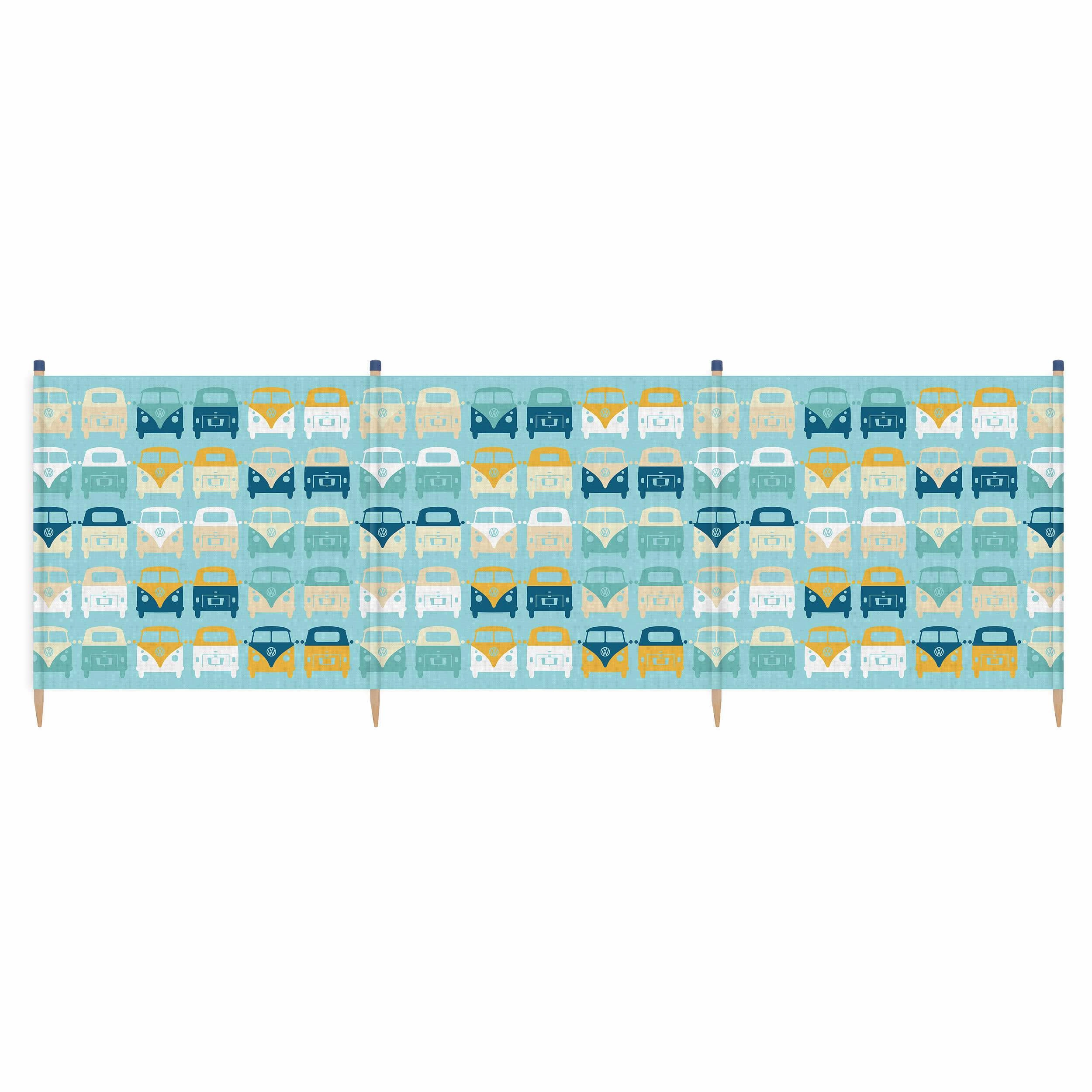 VW Yello 4 Pole Windbreak (Blue)