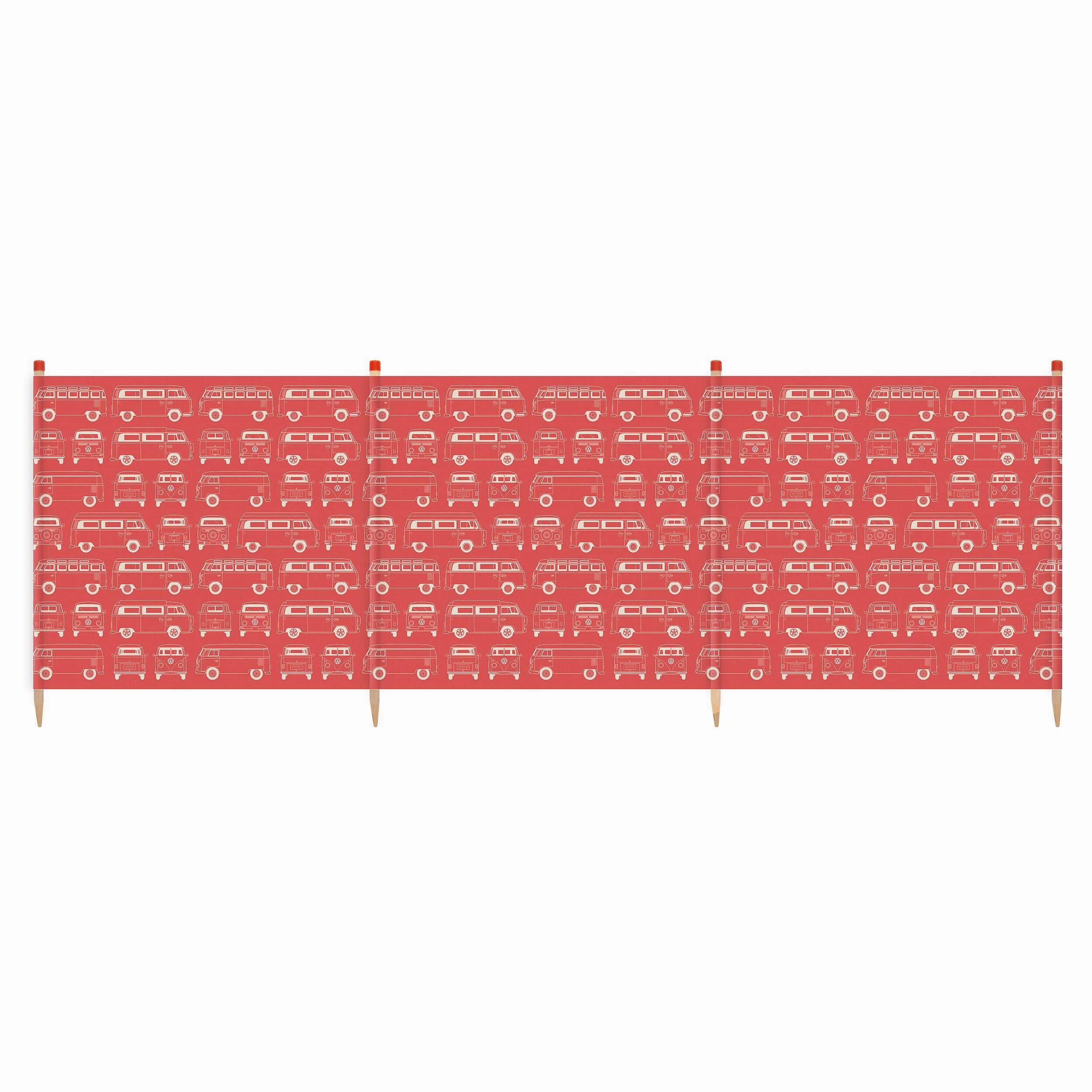 VW Yello 4 Pole Windbreak (RED)