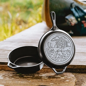 Wanderlust 3.2QT Cast Iron Cabin Combo Cooker