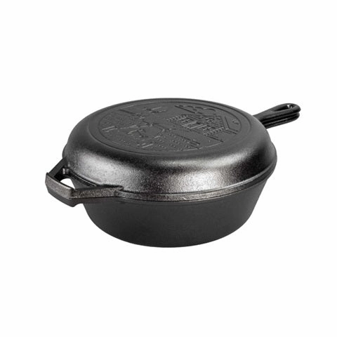 Wanderlust 3.2QT Cast Iron Cabin Combo Cooker