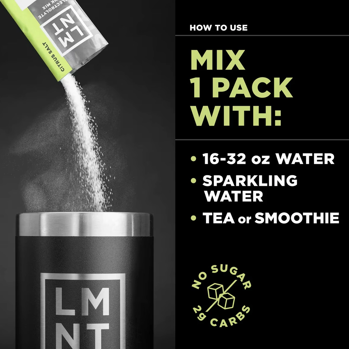 Zero-Sugar Electrolyte Drink Mix